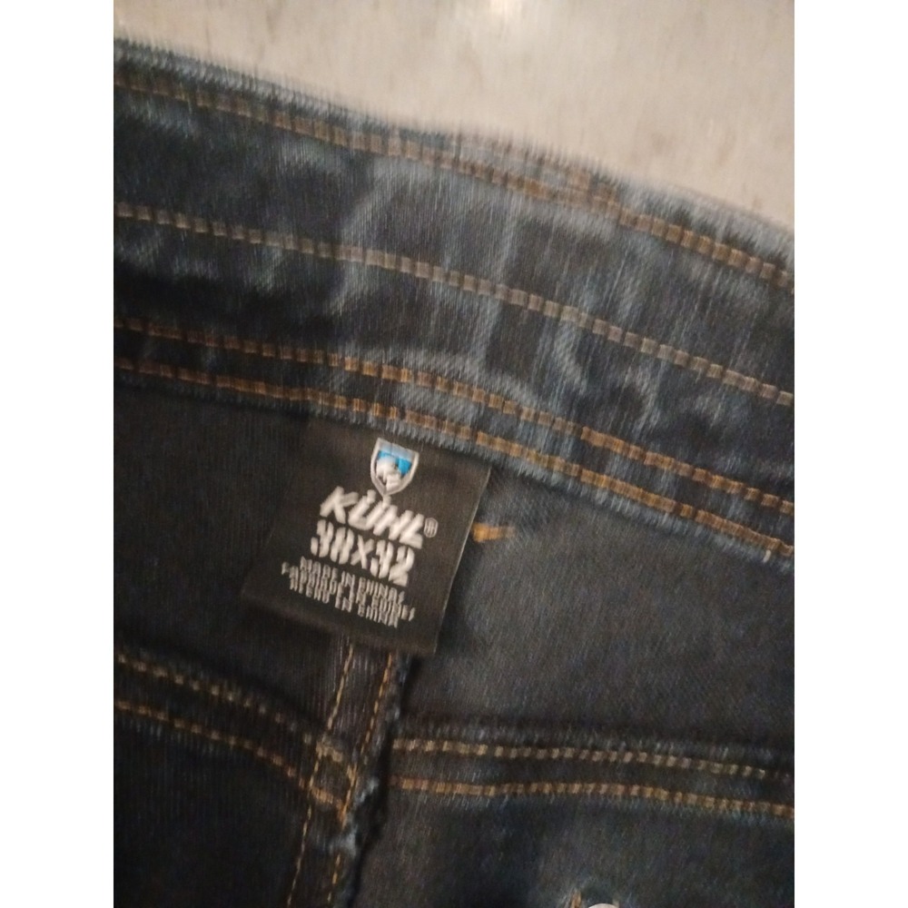 Kuhl DISRUPTER Blue Denim Straight Kuhlflex Jeans W38×L32 - Picture 3 of 8